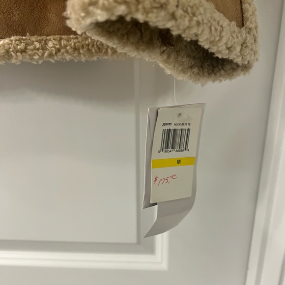 NWT Jones New York faux suede shearling lined jacket - Picture 3 of 4